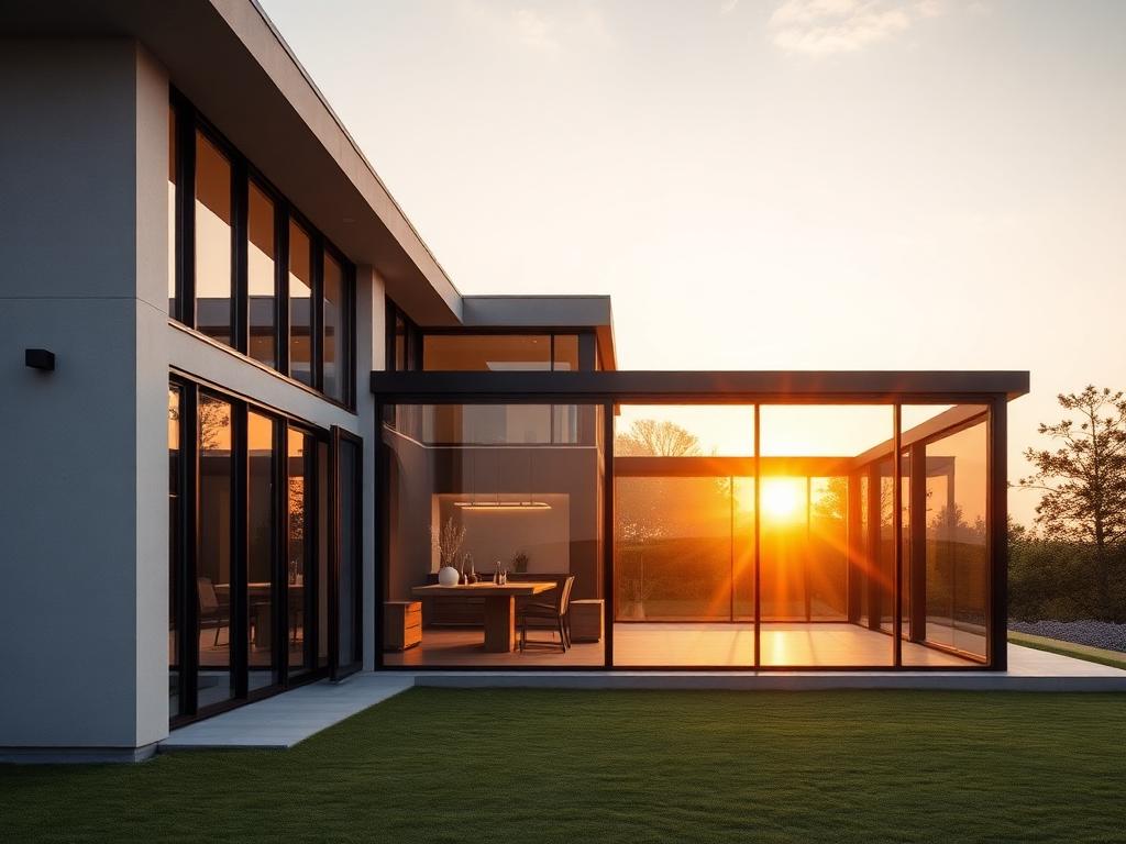 Baies coulissantes XXL — Villa contemporaine