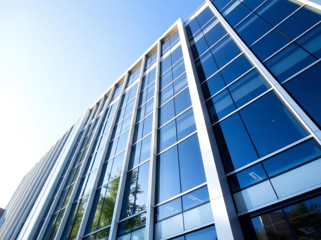 Façade rideau — Immeuble tertiaire